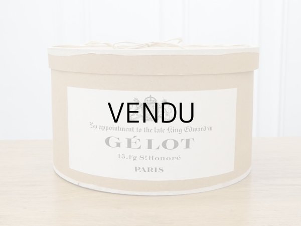 画像3: アンティーク ハットボックス - GELOT - (3)