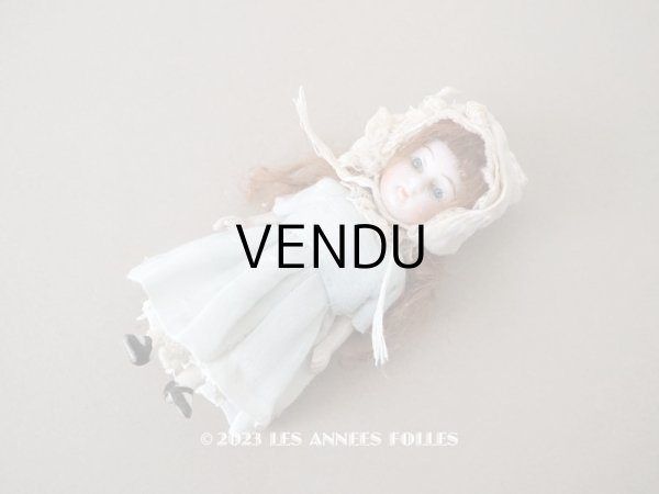 画像1: アンティーク とても小さなミニョネット 9.5cm (1)