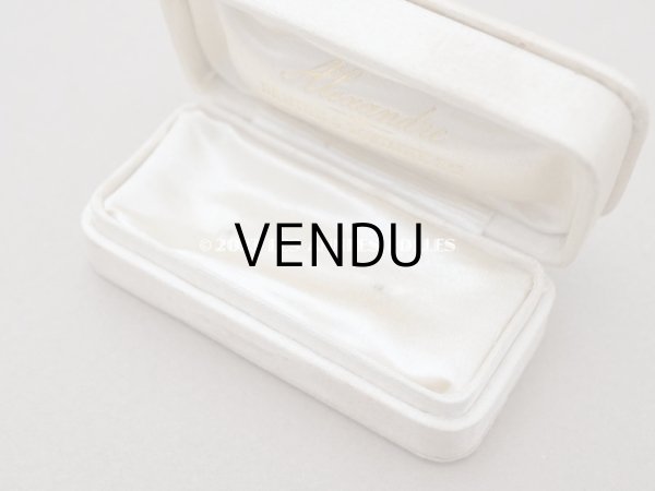 画像5: 1900年頃 アンティーク  シルクサテンのジュエリーボックス  オフホワイト (5)