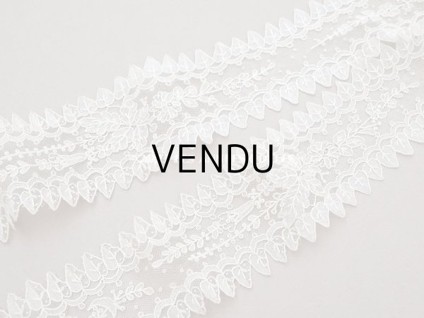 画像4: 19世紀　アンティーク ポワンドガーズのバルブ・ド・ボネ【ポワン・ド・ガーズ】 (4)