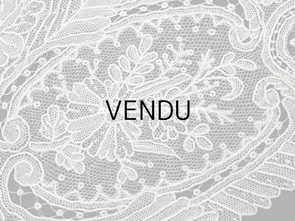 画像15: 19世紀　アンティーク ポワンドガーズのバルブ・ド・ボネ【ポワン・ド・ガーズ】 (15)