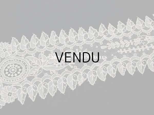 画像6: 19世紀　アンティーク ポワンドガーズのバルブ・ド・ボネ【ポワン・ド・ガーズ】 (6)