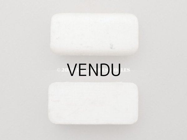 画像7: 1900年頃 アンティーク  シルクサテンのジュエリーボックス  オフホワイト (7)