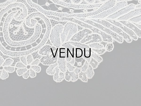 画像14: 19世紀　アンティーク ポワンドガーズのバルブ・ド・ボネ【ポワン・ド・ガーズ】 (14)