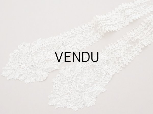 画像3: 19世紀　アンティーク ポワンドガーズのバルブ・ド・ボネ【ポワン・ド・ガーズ】 (3)