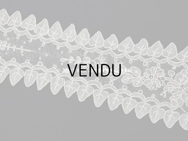 画像9: 19世紀　アンティーク ポワンドガーズのバルブ・ド・ボネ【ポワン・ド・ガーズ】 (9)