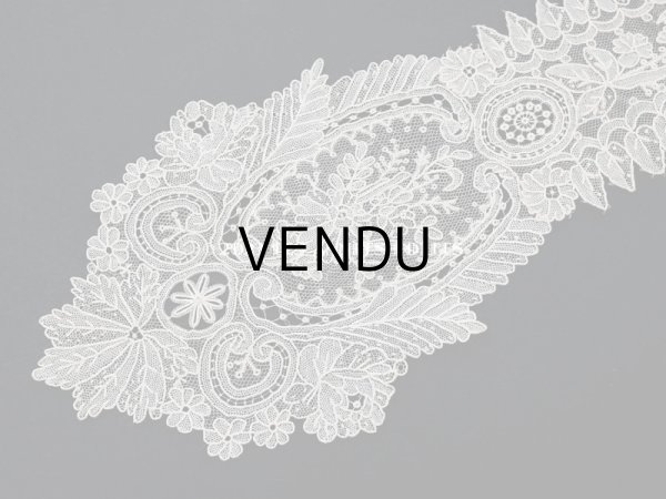 画像5: 19世紀　アンティーク ポワンドガーズのバルブ・ド・ボネ【ポワン・ド・ガーズ】 (5)