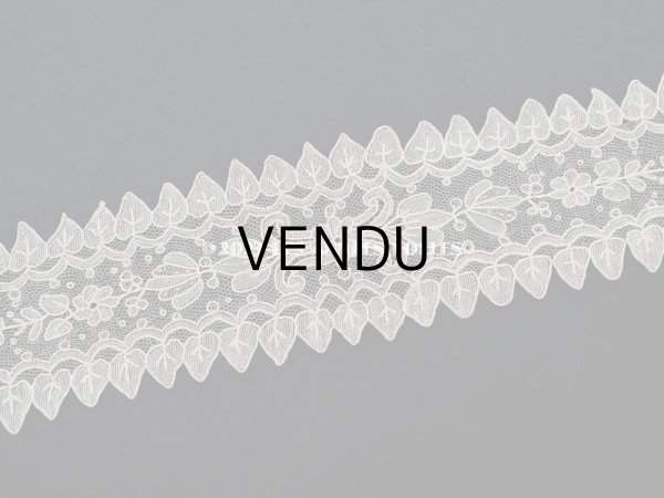 画像8: 19世紀　アンティーク ポワンドガーズのバルブ・ド・ボネ【ポワン・ド・ガーズ】 (8)