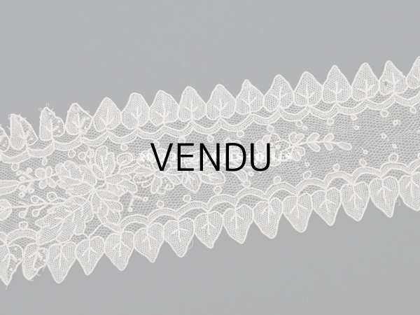 画像7: 19世紀　アンティーク ポワンドガーズのバルブ・ド・ボネ【ポワン・ド・ガーズ】 (7)