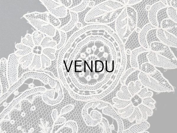 画像16: 19世紀　アンティーク ポワンドガーズのバルブ・ド・ボネ【ポワン・ド・ガーズ】 (16)