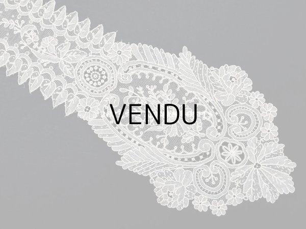 画像11: 19世紀　アンティーク ポワンドガーズのバルブ・ド・ボネ【ポワン・ド・ガーズ】 (11)