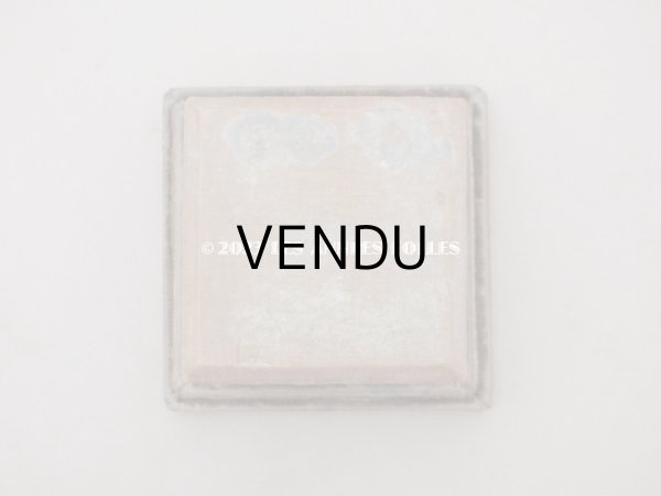 画像3: ＊蚤の市＊アンティーク ベルベットの台座 カーキブラウン (3)