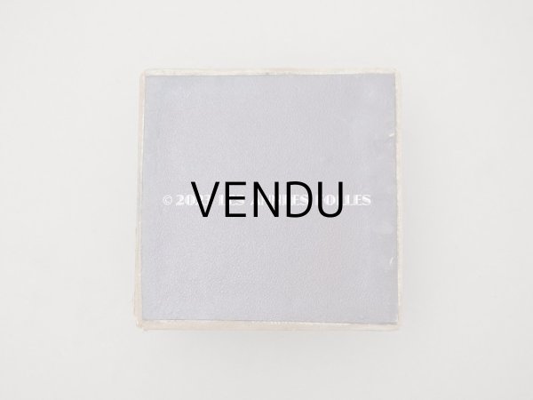 画像4: ＊蚤の市＊アンティーク ベルベットの台座 カーキブラウン (4)