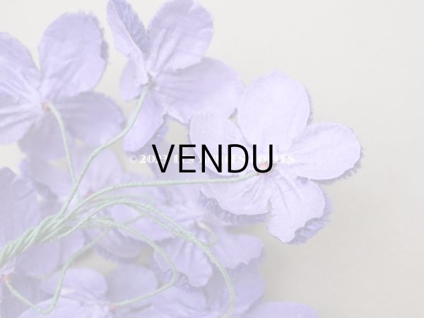 画像5: ＊蚤の市＊アンティーク ベルベットの菫の布花　 (5)
