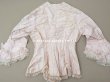 画像15: 【セール対象外】1900年頃 アンティーク 少女のコルサージュ シルク製 ピンクのストライプ (15)