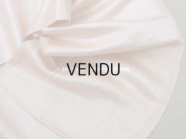 画像13: 18世紀 アンティーク シルクサテンのファブリック 5点セット パウダーピンク＆パールブルー (13)