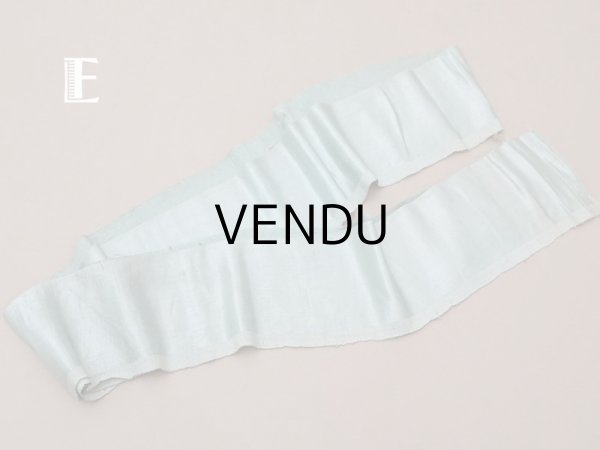 画像15: 18世紀 アンティーク シルクサテンのファブリック 5点セット パウダーピンク＆パールブルー (15)