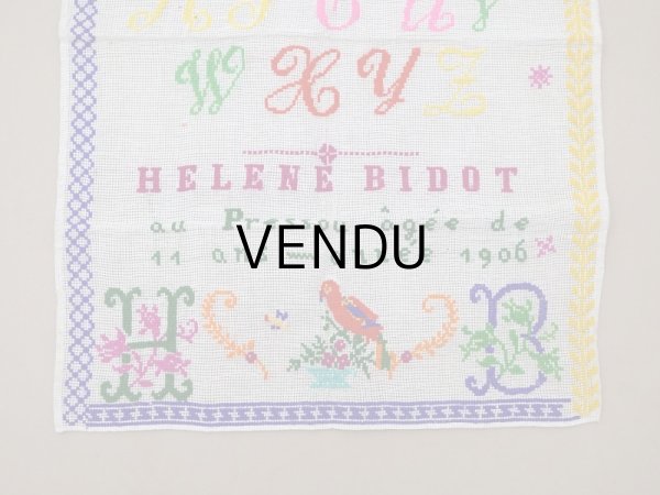 画像3: アンティーク ＊蚤の市＊ ABCD 38✗56cm (3)