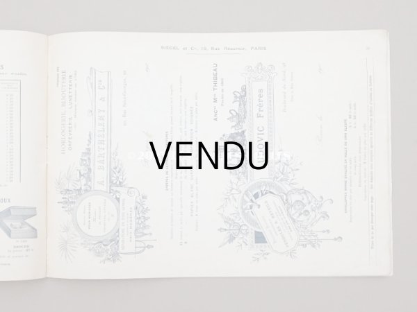 画像16: 【クリスマスセール2023対象外】1906年 アンティーク ジュエラー用 什器のカタログ - SIEGEL & Cie - (16)