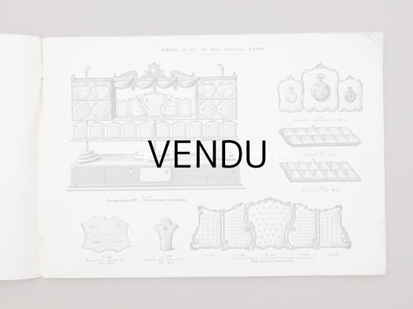 画像5: 【クリスマスセール2023対象外】1906年 アンティーク ジュエラー用 什器のカタログ - SIEGEL & Cie - (5)