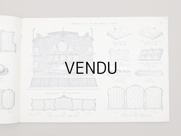 画像7: 【クリスマスセール2023対象外】1906年 アンティーク ジュエラー用 什器のカタログ - SIEGEL & Cie - (7)