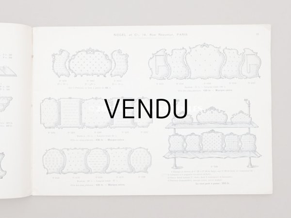 画像8: 【クリスマスセール2023対象外】1906年 アンティーク ジュエラー用 什器のカタログ - SIEGEL & Cie - (8)