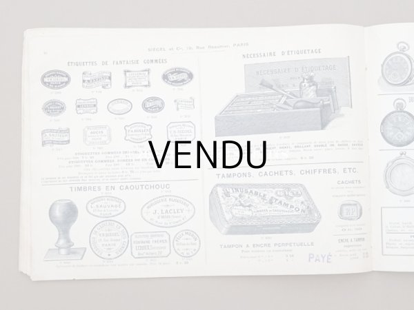画像17: 【クリスマスセール2023対象外】1906年 アンティーク ジュエラー用 什器のカタログ - SIEGEL & Cie - (17)