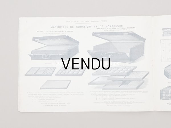 画像13: 【クリスマスセール2023対象外】1906年 アンティーク ジュエラー用 什器のカタログ - SIEGEL & Cie - (13)