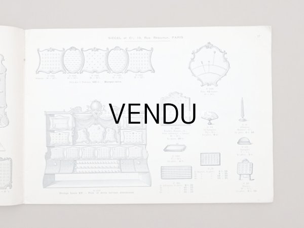 画像9: 【クリスマスセール2023対象外】1906年 アンティーク ジュエラー用 什器のカタログ - SIEGEL & Cie - (9)