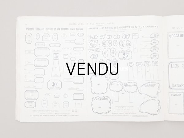 画像14: 【クリスマスセール2023対象外】1906年 アンティーク ジュエラー用 什器のカタログ - SIEGEL & Cie - (14)