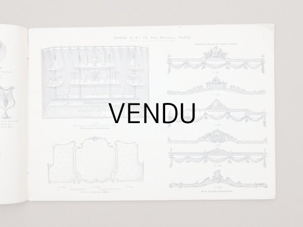 画像6: 【クリスマスセール2023対象外】1906年 アンティーク ジュエラー用 什器のカタログ - SIEGEL & Cie - (6)