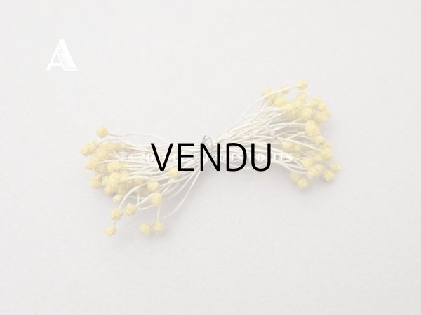 画像3: 【クリスマスセール2023対象外】アンティーク ペップ 花芯 布花用  (3)