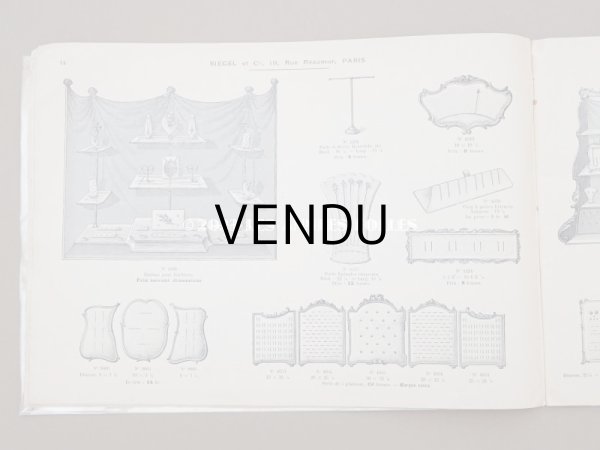 画像21: 【クリスマスセール2023対象外】1906年 アンティーク ジュエラー用 什器のカタログ - SIEGEL & Cie - (21)