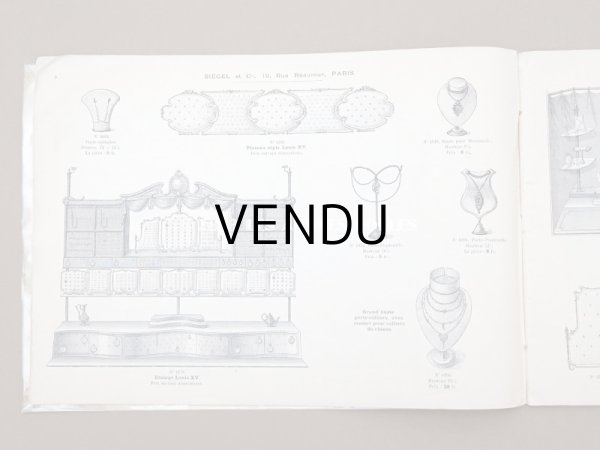 画像24: 【クリスマスセール2023対象外】1906年 アンティーク ジュエラー用 什器のカタログ - SIEGEL & Cie - (24)