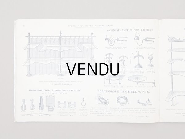 画像23: 【クリスマスセール2023対象外】1906年 アンティーク ジュエラー用 什器のカタログ - SIEGEL & Cie - (23)