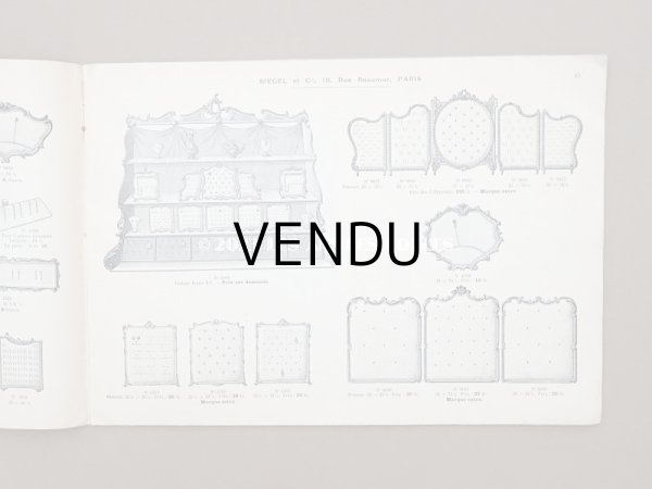 画像22: 【クリスマスセール2023対象外】1906年 アンティーク ジュエラー用 什器のカタログ - SIEGEL & Cie - (22)