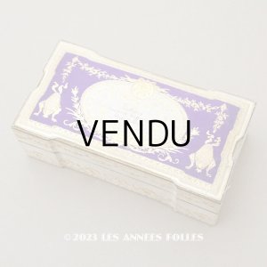画像: アンティーク 菫のパフュームボックス ESSENCE VIOLETTE MERVEILLES - ROGER & GALLET PARIS -
