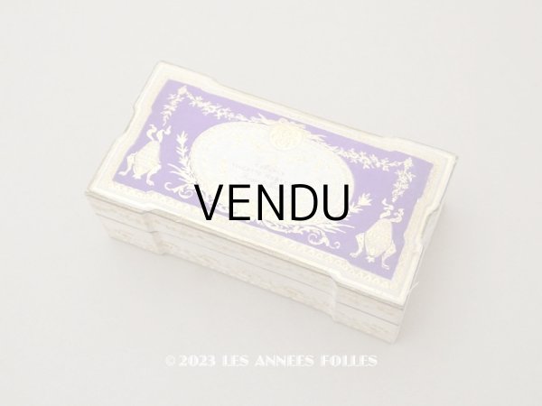 画像1: アンティーク 菫のパフュームボックス ESSENCE VIOLETTE MERVEILLES - ROGER & GALLET PARIS - (1)