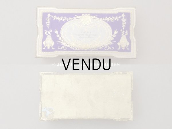 画像2: アンティーク 菫のパフュームボックス ESSENCE VIOLETTE MERVEILLES - ROGER & GALLET PARIS - (2)