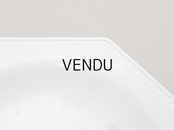 画像4: アンティーク オクトゴナル 小さなコンポティエ クレイユモントロー - CREIL ET MONTEREAU - (4)