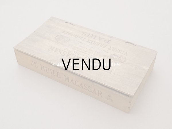 画像8: 19世紀末 アンティーク 天使のパフュームボックス HUILE SAIDA  - PARFUMERIE VIBERT FRERES PARIS - (8)