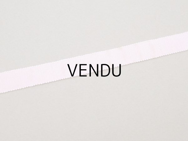 画像5: アンティーク グログランリボン ベビーピンク　6.35m 15mm幅 (5)