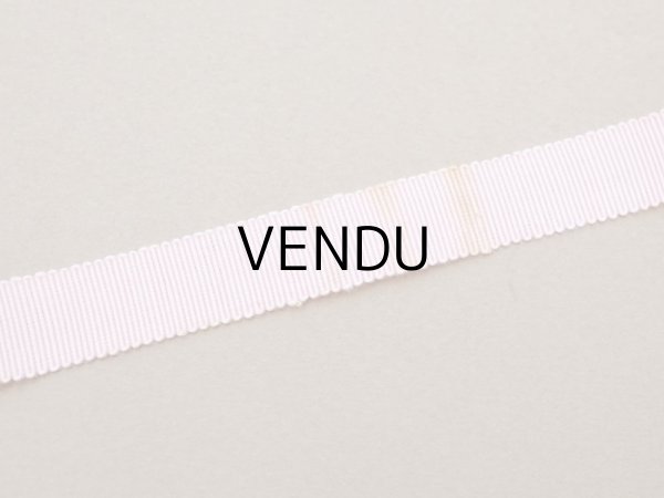 画像3: アンティーク グログランリボン ベビーピンク　6.35m 15mm幅 (3)