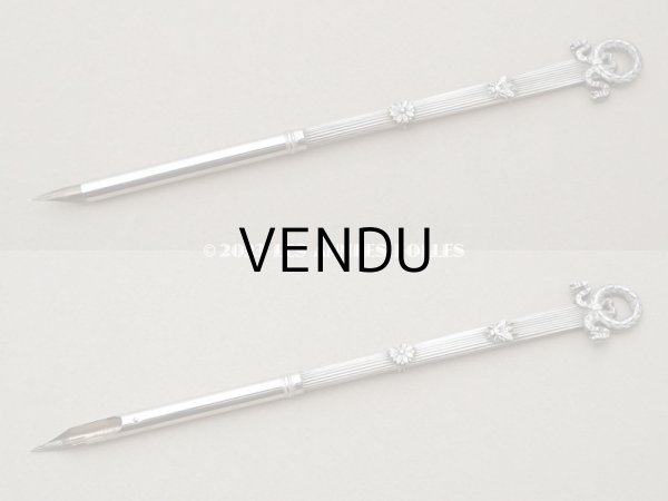 アンティーク レタリングセット 月桂冠&蜂＆マーガレット インク瓶