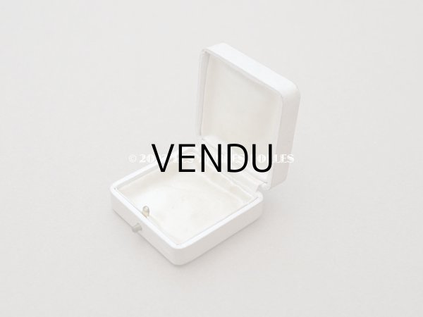 画像5: アンティーク ジュエリーボックス　金彩入り オフホワイト (5)