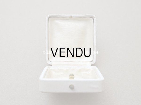 画像6: アンティーク ジュエリーボックス　金彩入り オフホワイト (6)