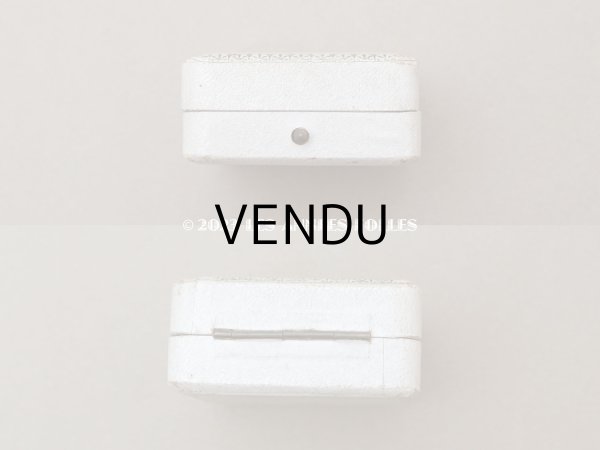 画像3: アンティーク ジュエリーボックス　金彩入り オフホワイト (3)