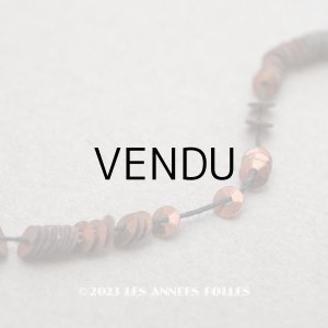 画像: アンティーク ゼラチン製 スパンコール 3mm メタリックブラウン