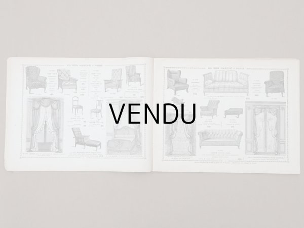 画像6: アンティーク ボンマルシェのカタログ　家具＆寝具＆カーテン AMEUBLEMENT - AU BON MARCHE - (6)