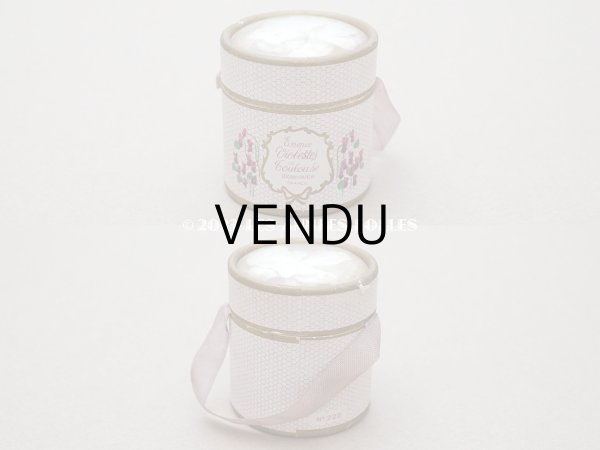 画像3: アンティーク 白菫の布花付き　とても小さな菫のパフュームボックス　＆　ボトル  ESSENCE VIOLETTES DE TOULOUSE - BERDOUES FRANCE - (3)
